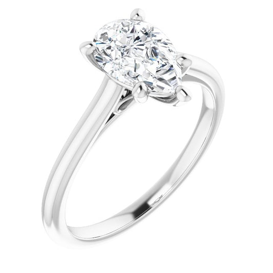 Infinity-Inspired Engagement Ring
