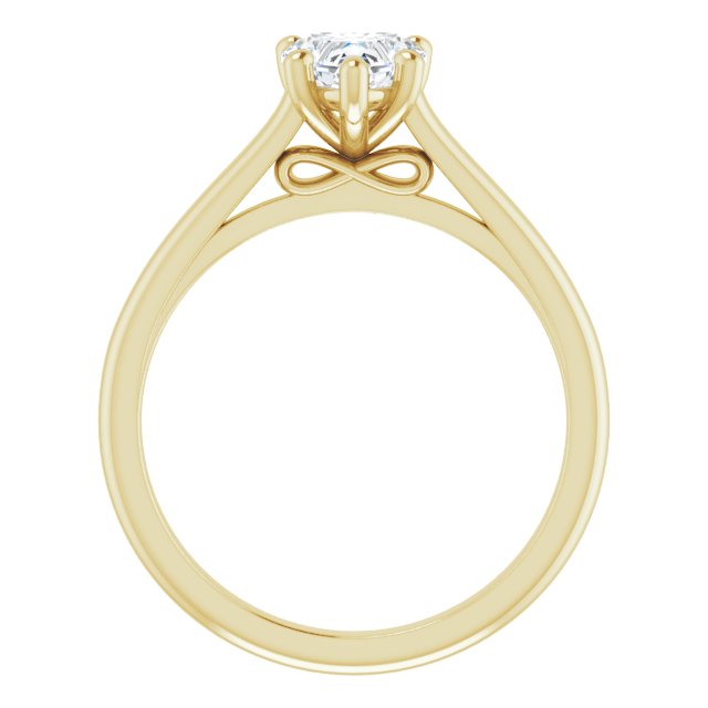Infinity-Inspired Engagement Ring