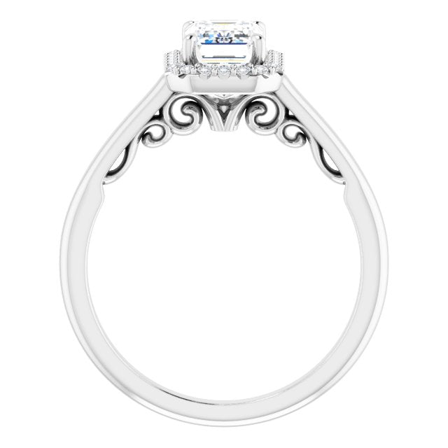 Halo-Style Engagement Ring