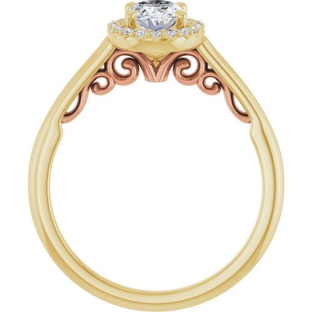 Halo-Style Engagement Ring