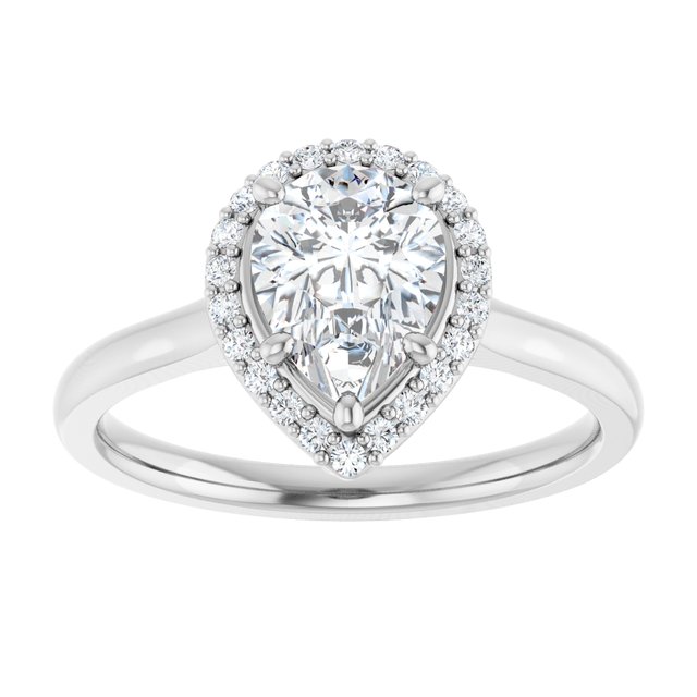 Halo-Style Engagement Ring