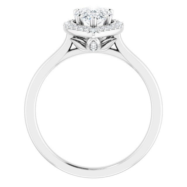 Halo-Style Engagement Ring