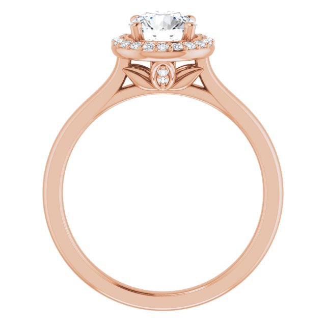 Halo-Style Engagement Ring