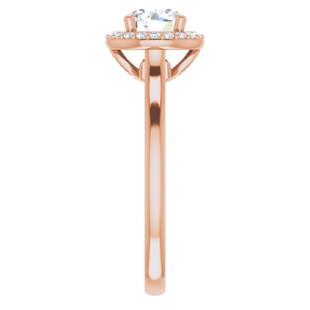 Halo-Style Engagement Ring
