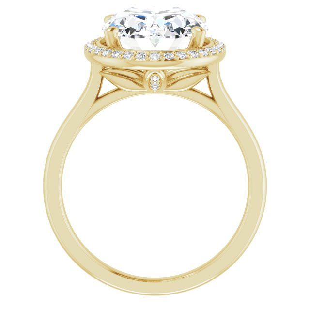 Halo-Style Engagement Ring