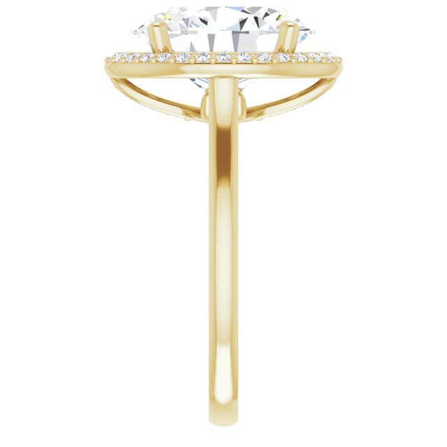 Halo-Style Engagement Ring