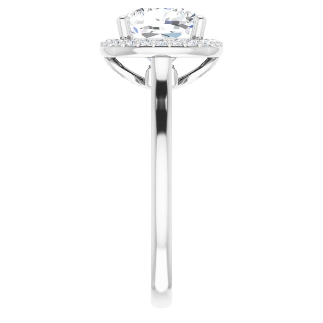 Halo-Style Engagement Ring