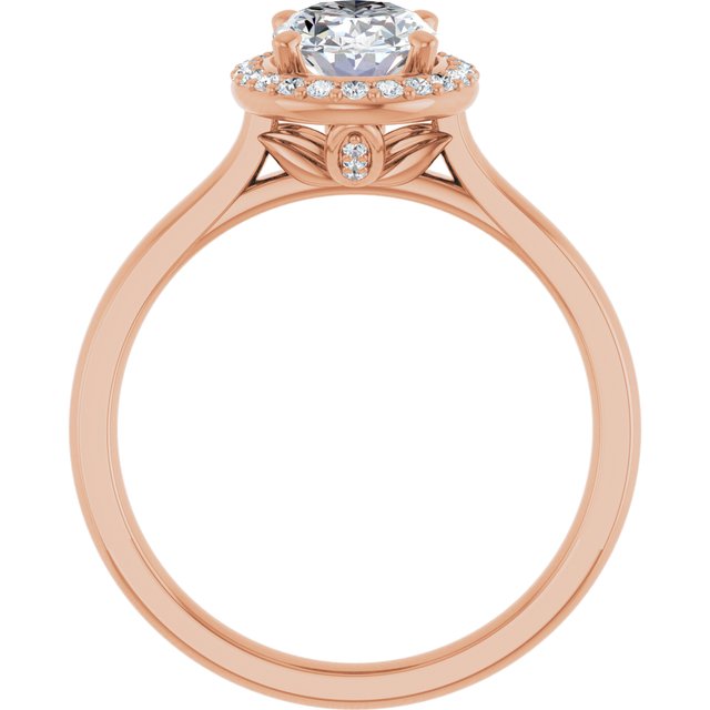 Halo-Style Engagement Ring