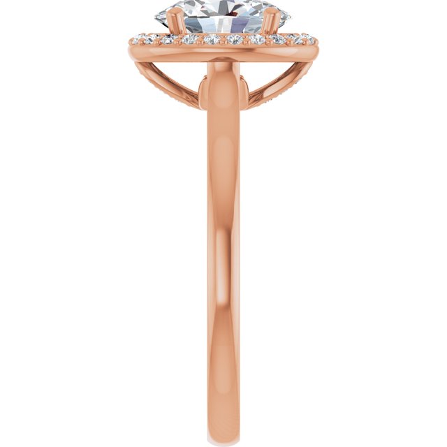 Halo-Style Engagement Ring