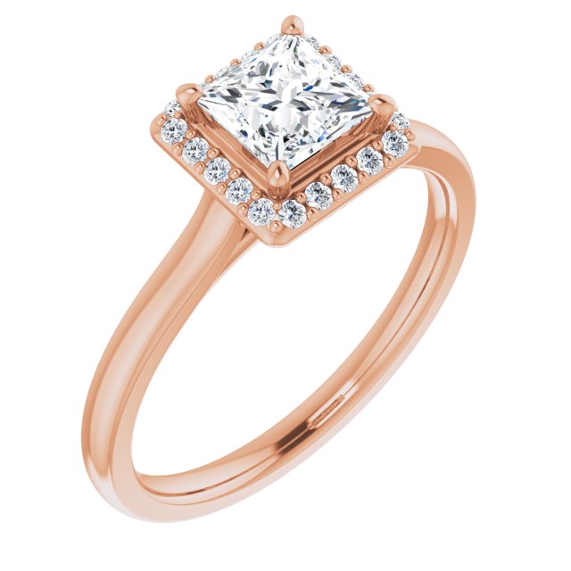 Halo-Style Engagement Ring