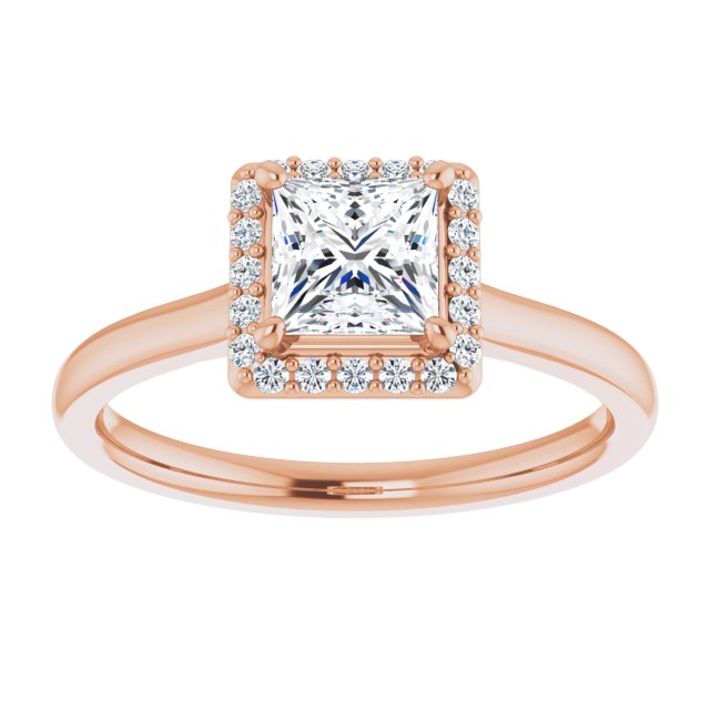 Halo-Style Engagement Ring