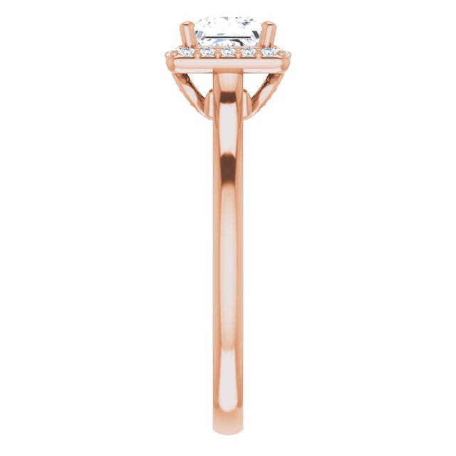 Halo-Style Engagement Ring