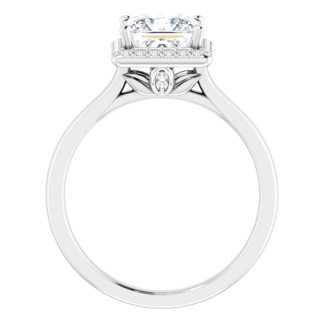 Halo-Style Engagement Ring