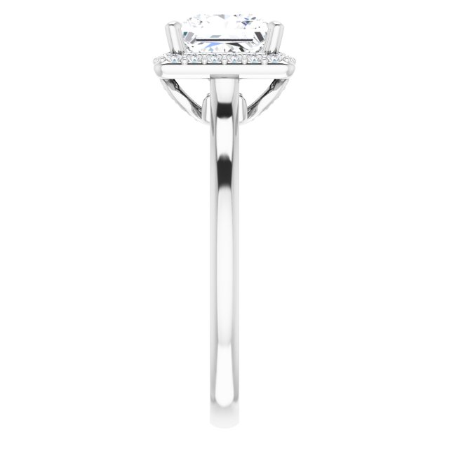 Halo-Style Engagement Ring