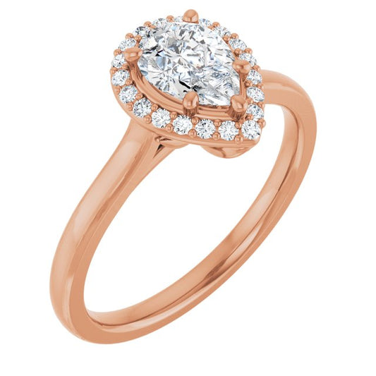 Halo-Style Engagement Ring