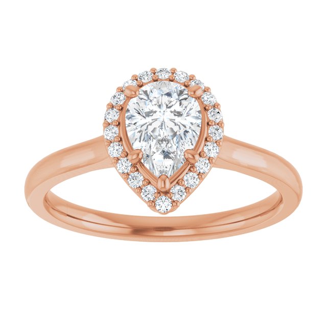 Halo-Style Engagement Ring