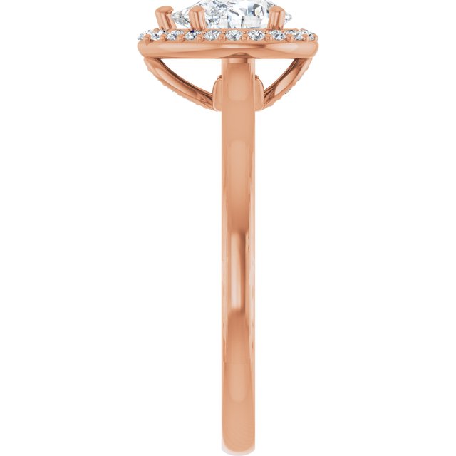 Halo-Style Engagement Ring