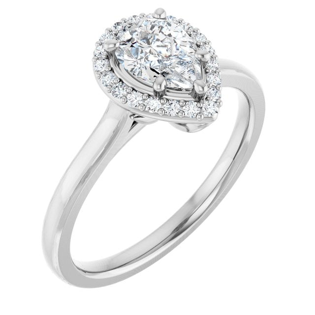 Halo-Style Engagement Ring