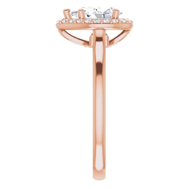 Halo-Style Engagement Ring