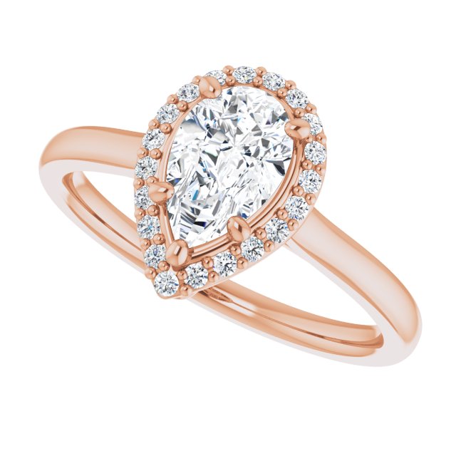 Halo-Style Engagement Ring