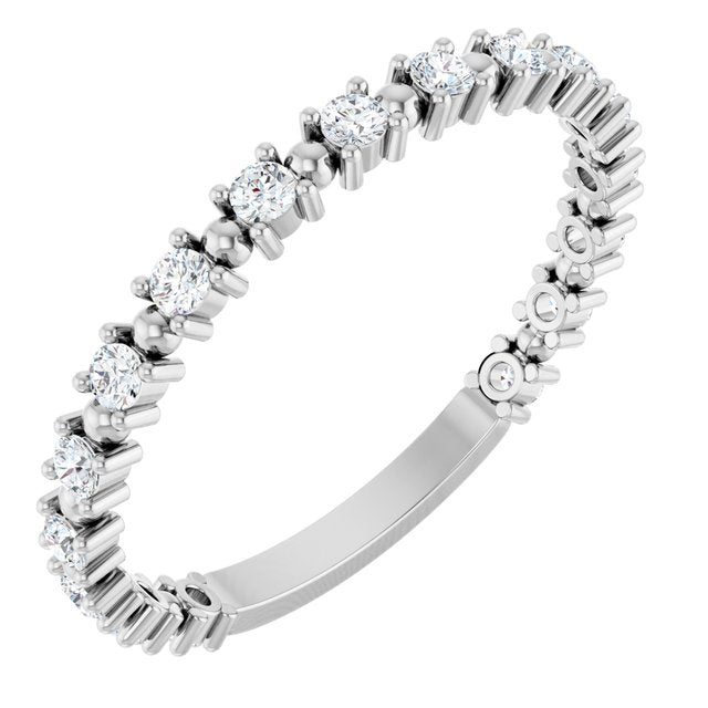Beaded Anniversary Band