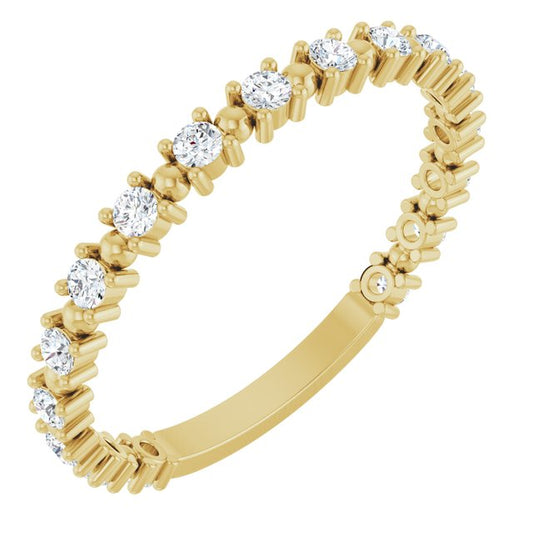 Beaded Anniversary Band
