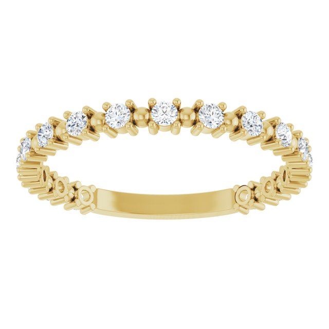 Beaded Anniversary Band