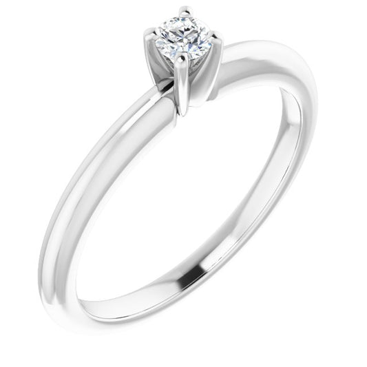 Solitaire Engagement Ring