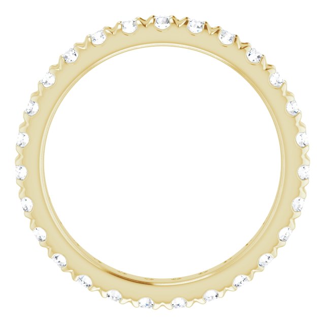 French-Set Eternity Band