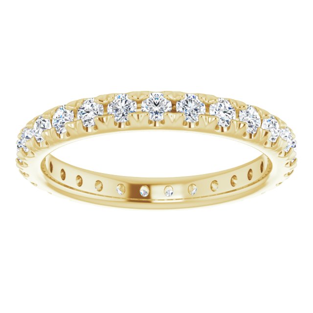 French-Set Eternity Band