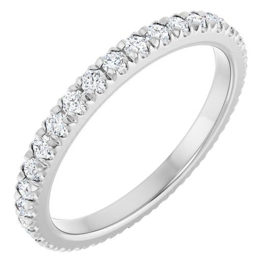 French-Set Eternity Band
