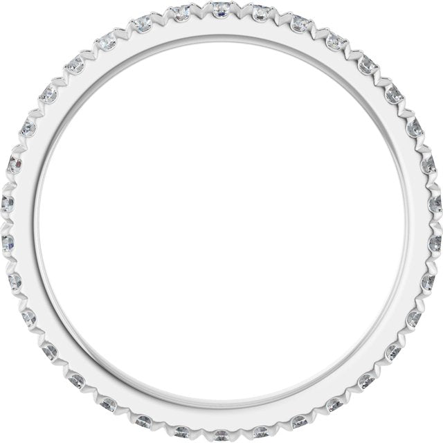 French-Set Eternity Band