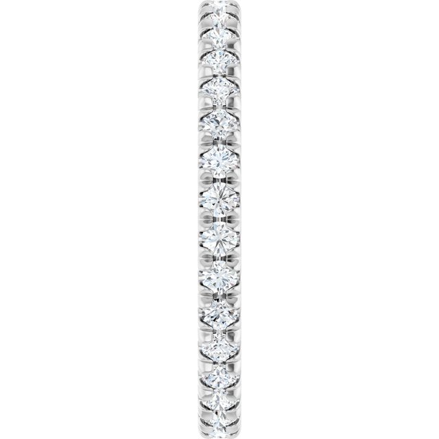 French-Set Eternity Band