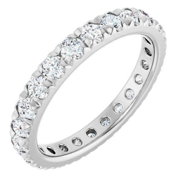 French-Set Eternity Band