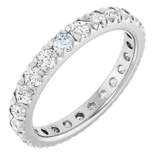 French-Set Eternity Band