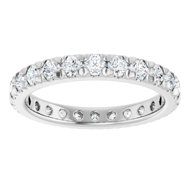 French-Set Eternity Band