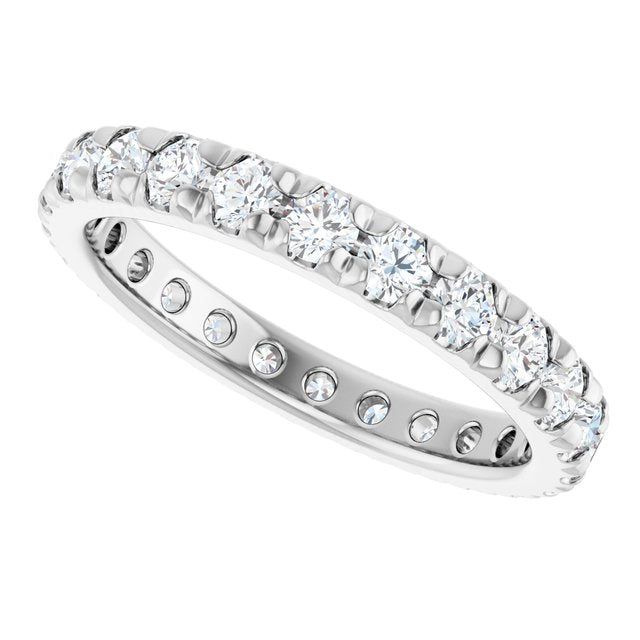 French-Set Eternity Band