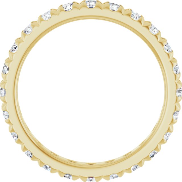 French-Set Eternity Band