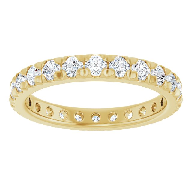 French-Set Eternity Band