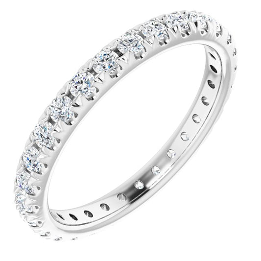 French-Set Eternity Band
