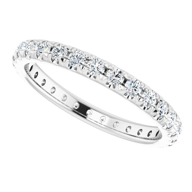 French-Set Eternity Band