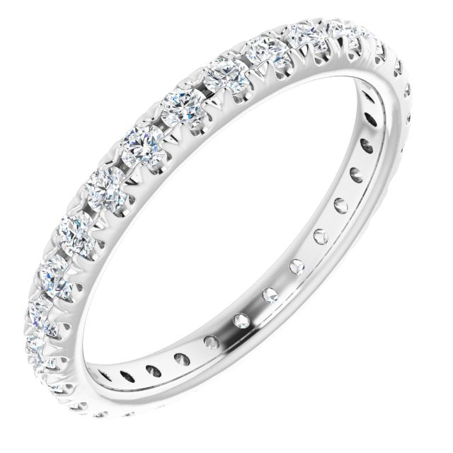 French-Set Eternity Band