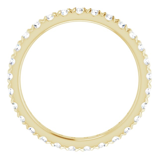 French-Set Eternity Band