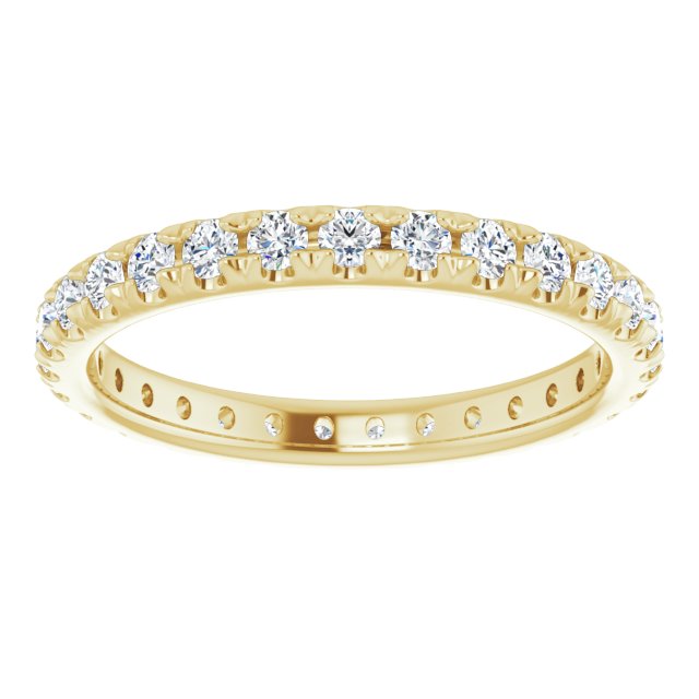 French-Set Eternity Band