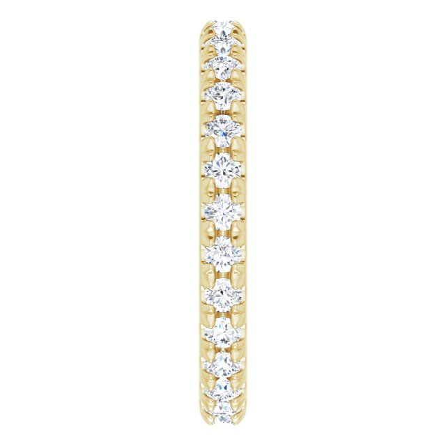 French-Set Eternity Band