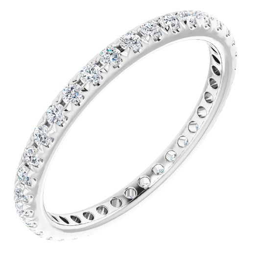 French-Set Eternity Band
