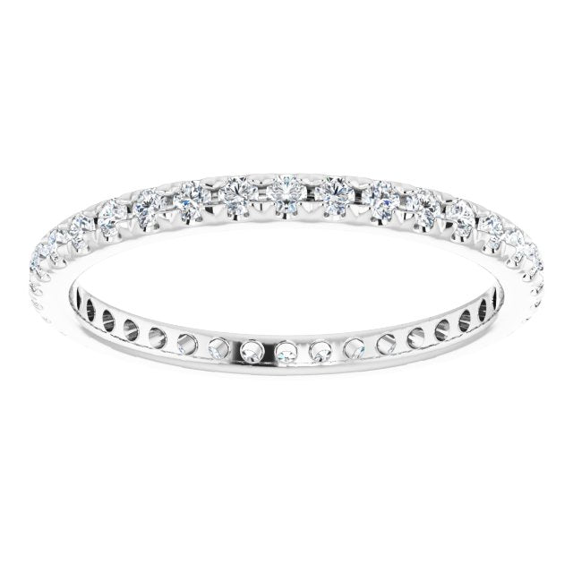 French-Set Eternity Band
