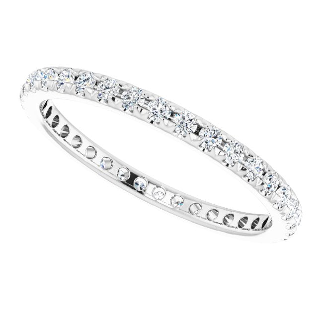 French-Set Eternity Band