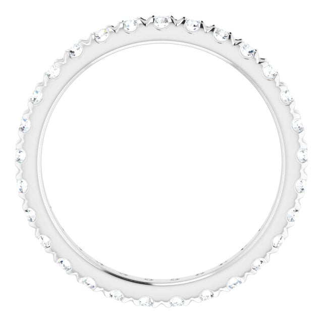 French-Set Eternity Band