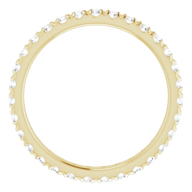 French-Set Eternity Band